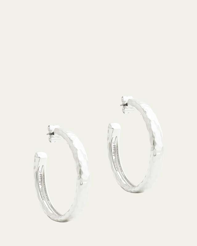 Farrier Medium Hoop Earrings